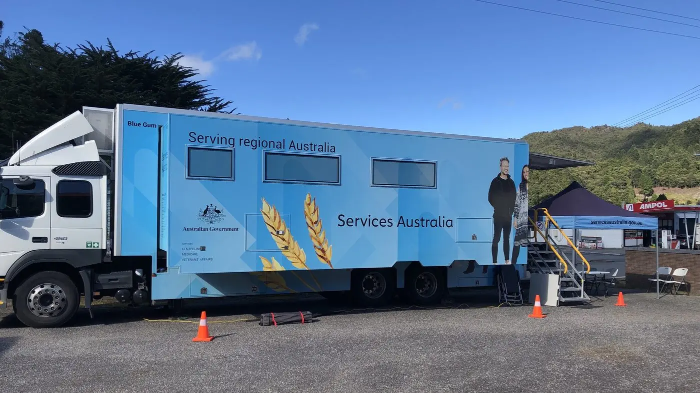 Blue Gum bus rolling into region's towns