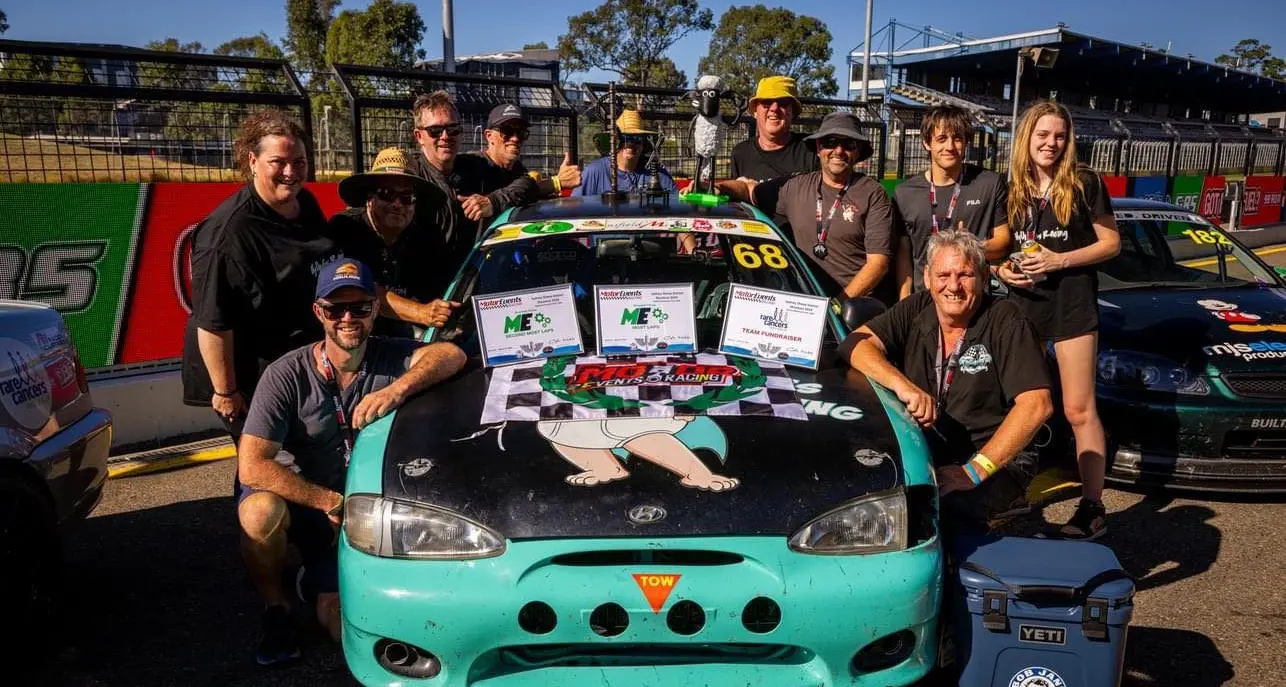 HyUndies first and second over finish line