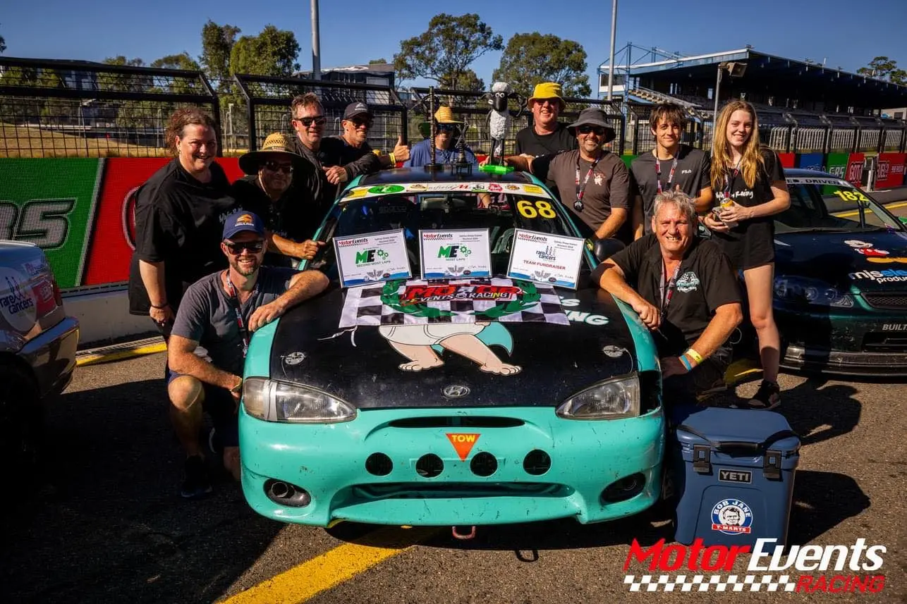 HyUndies first and second over finish line