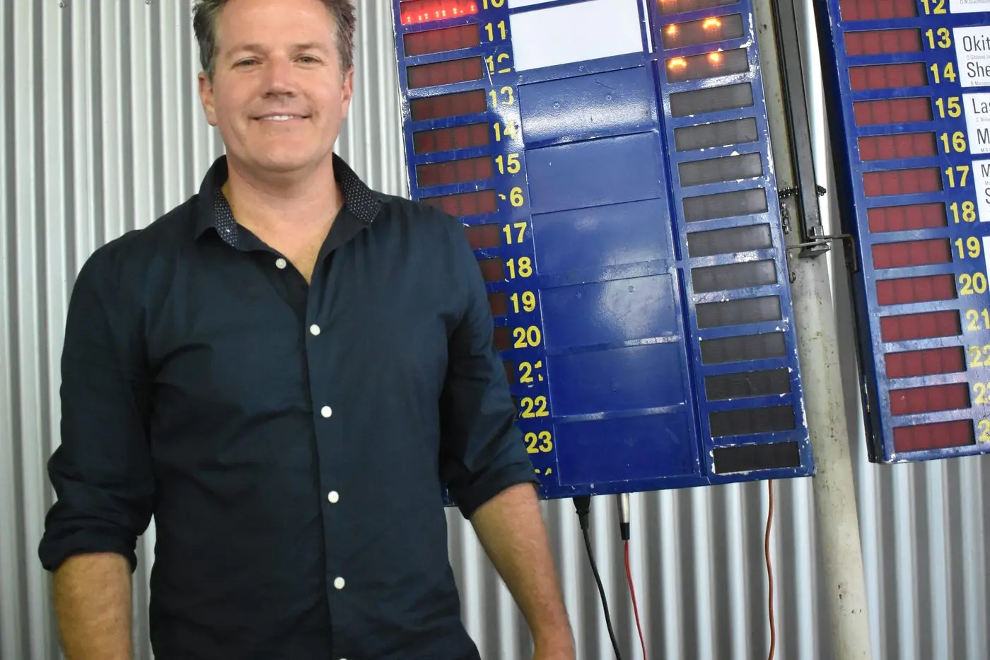 WILL RETURN: Bookie Peter Jones will return to Mansfield races in January after a good day at the Mansfield Race Melbourne Cup meeting. PHOTO: Pam Zierk-Mahoney