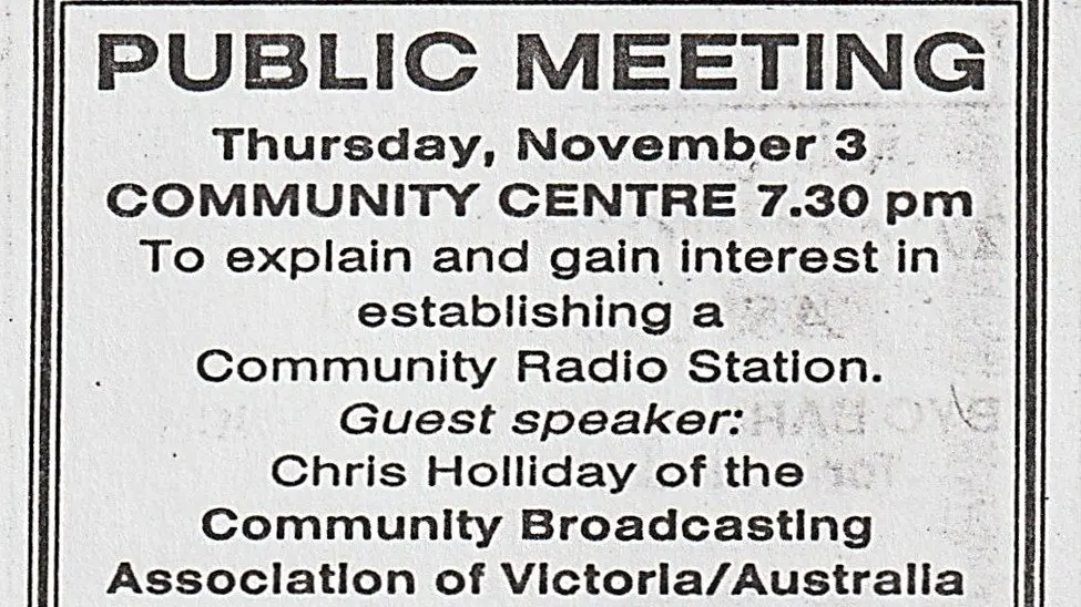 Three decades on the airwaves