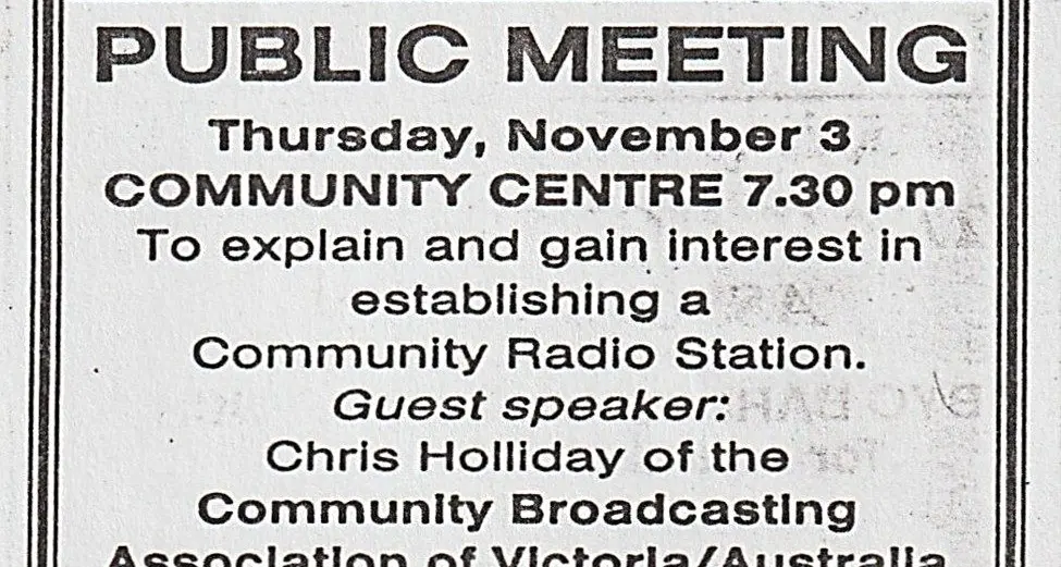 Three decades on the airwaves