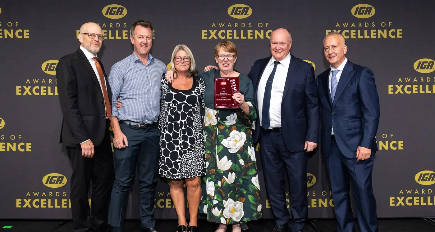 Top IGA award for local supermarket