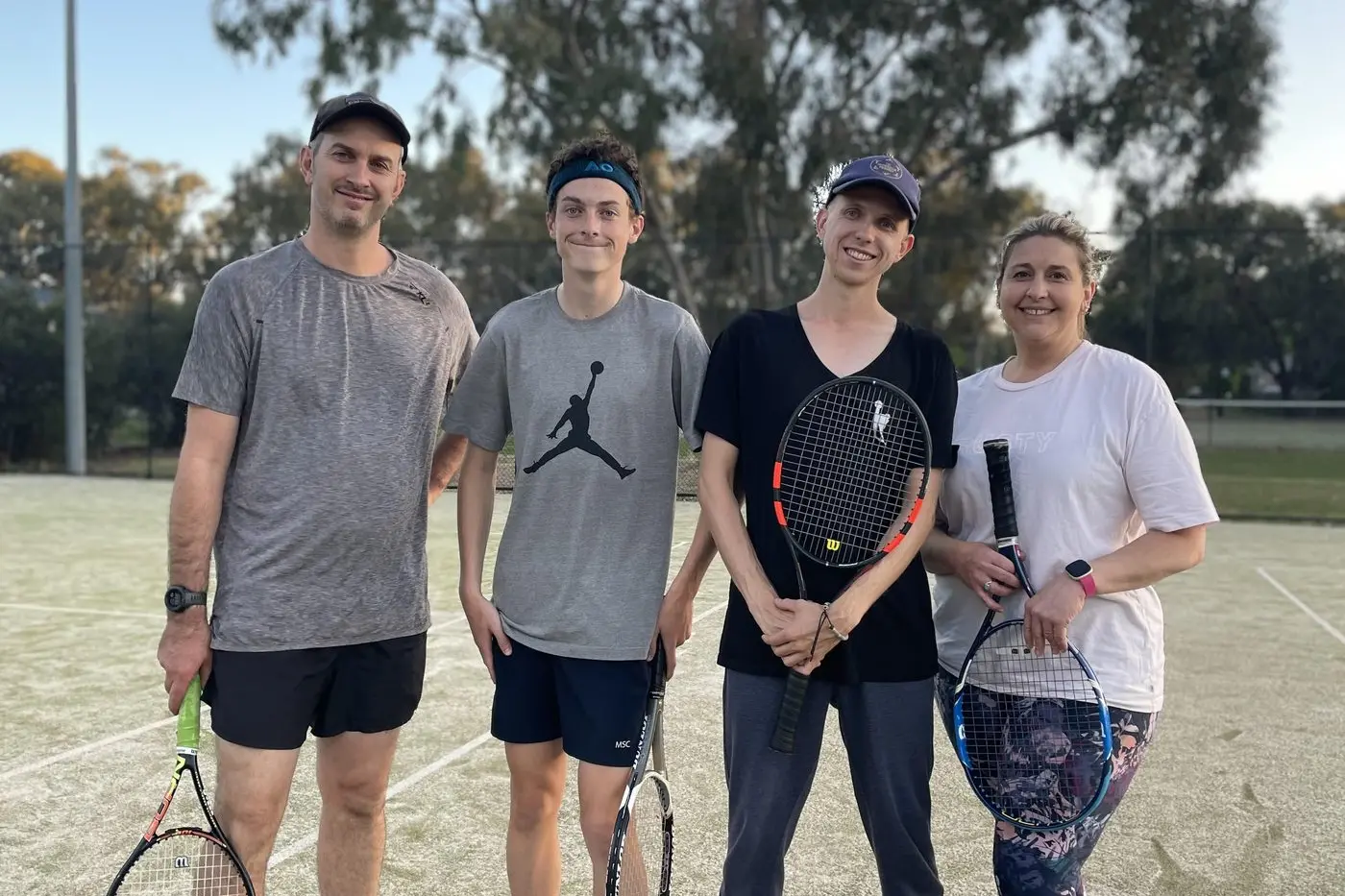 SMOOTH OPERATORS: (from left) Brendan Purcell, Max O\\u2019Loughlan, Liam Wilson and Ilena Meek. PHOTO: Rhonda Carpenter