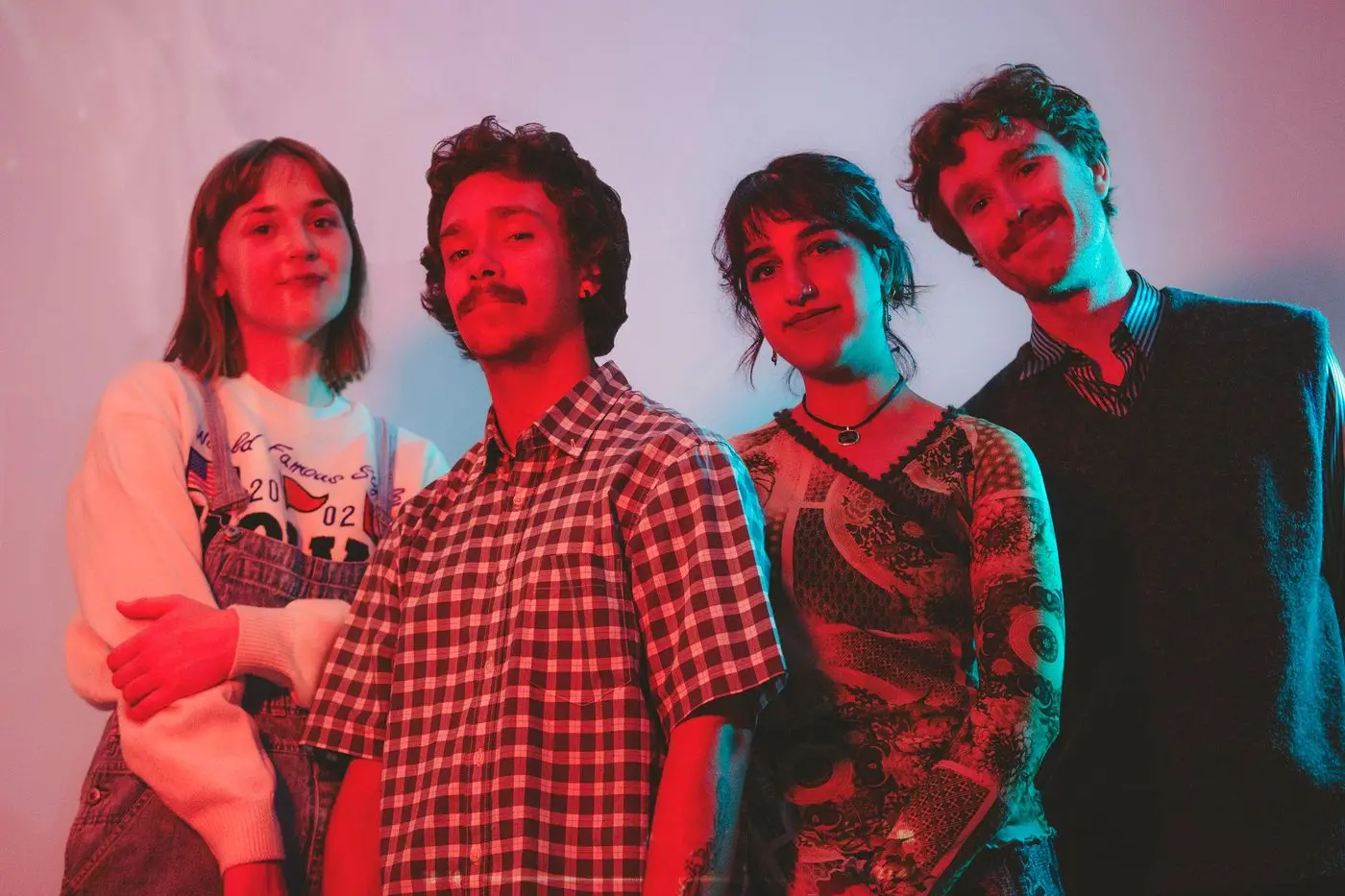 ON TOUR: Dreamy shoegaze band Keaper will play at the Mansfield Hotel on April 26.\\nPictured (from left) Austin Del Rio, Julia Derwas, Ameya Ajay and Sam Wallace. \\n\\nPHOTO: Supplied.