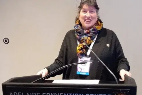 EXPERIENCE: Michele Padbury shared her wealth of knowledge as senior financial counsellor at the recent national elder abuse conference. PHOTO: Supplied