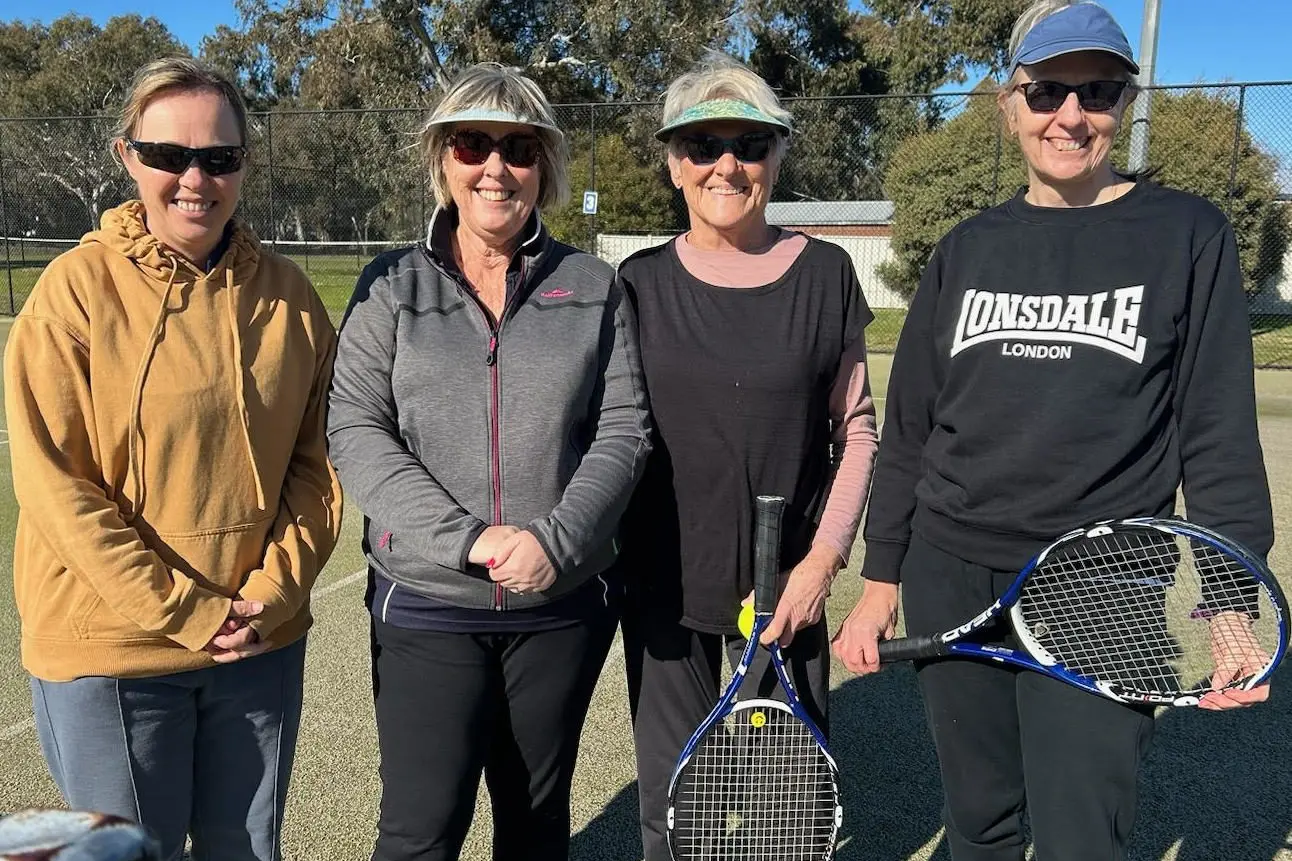 EUROA: (from left) Lyndall Bigland, Chris Ellis, Mary Dewis and Di Ellis. PHOTO: Karyn Fraser
