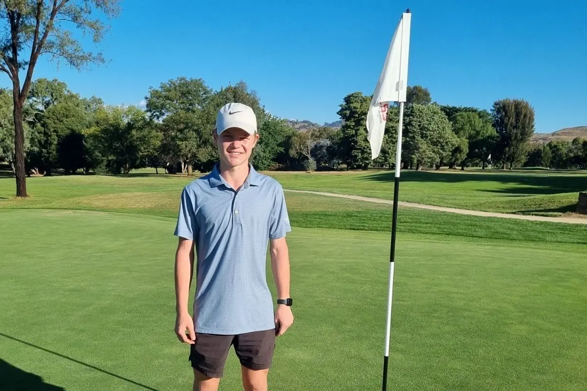 MONTHLY MEDAL WINNER: Celebrating Jack Mark\\'s accomplishments scoring nett 68.\\nPHOTO: Supplied
