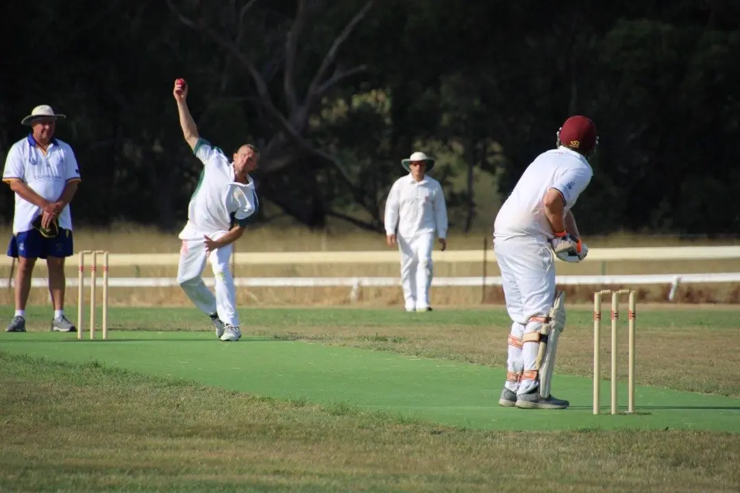  EARLY WICKET: Luke Benton made an impression in his first year at Merton CC last season, and has played a big part in the club\\'s rise from the ashes. Id:36398
