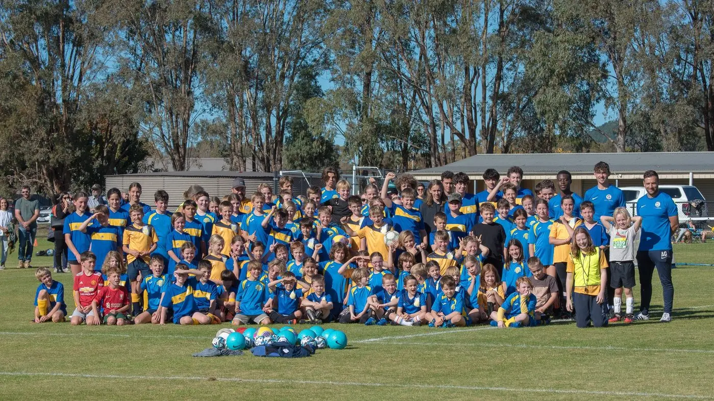 Skillzone Sports visit the Mansfield Soccer Club