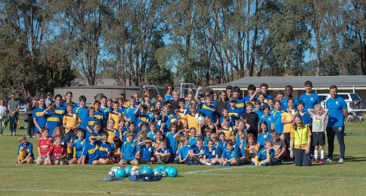Skillzone Sports visit the Mansfield Soccer Club