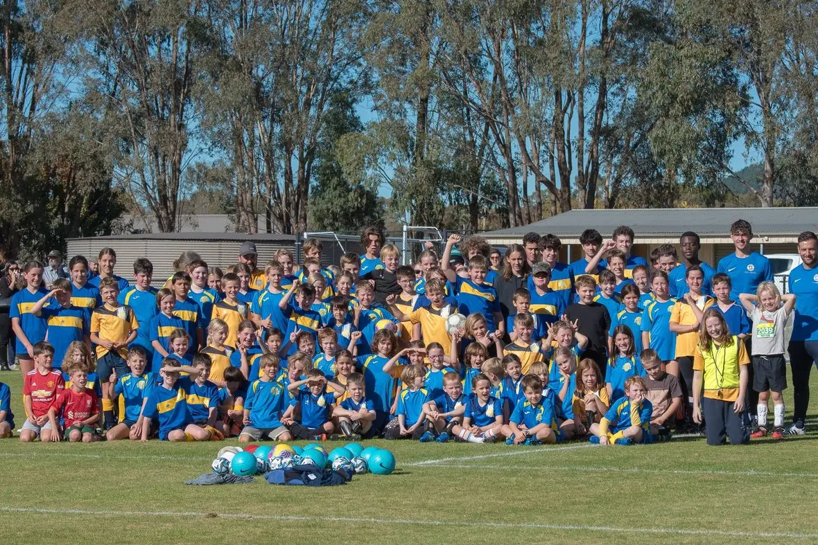 BIG TURNOUT: Over 100 players attended a special coaching session run by Skillzone Sports learning a number of new skills and drills. PHOTOS: Supplied