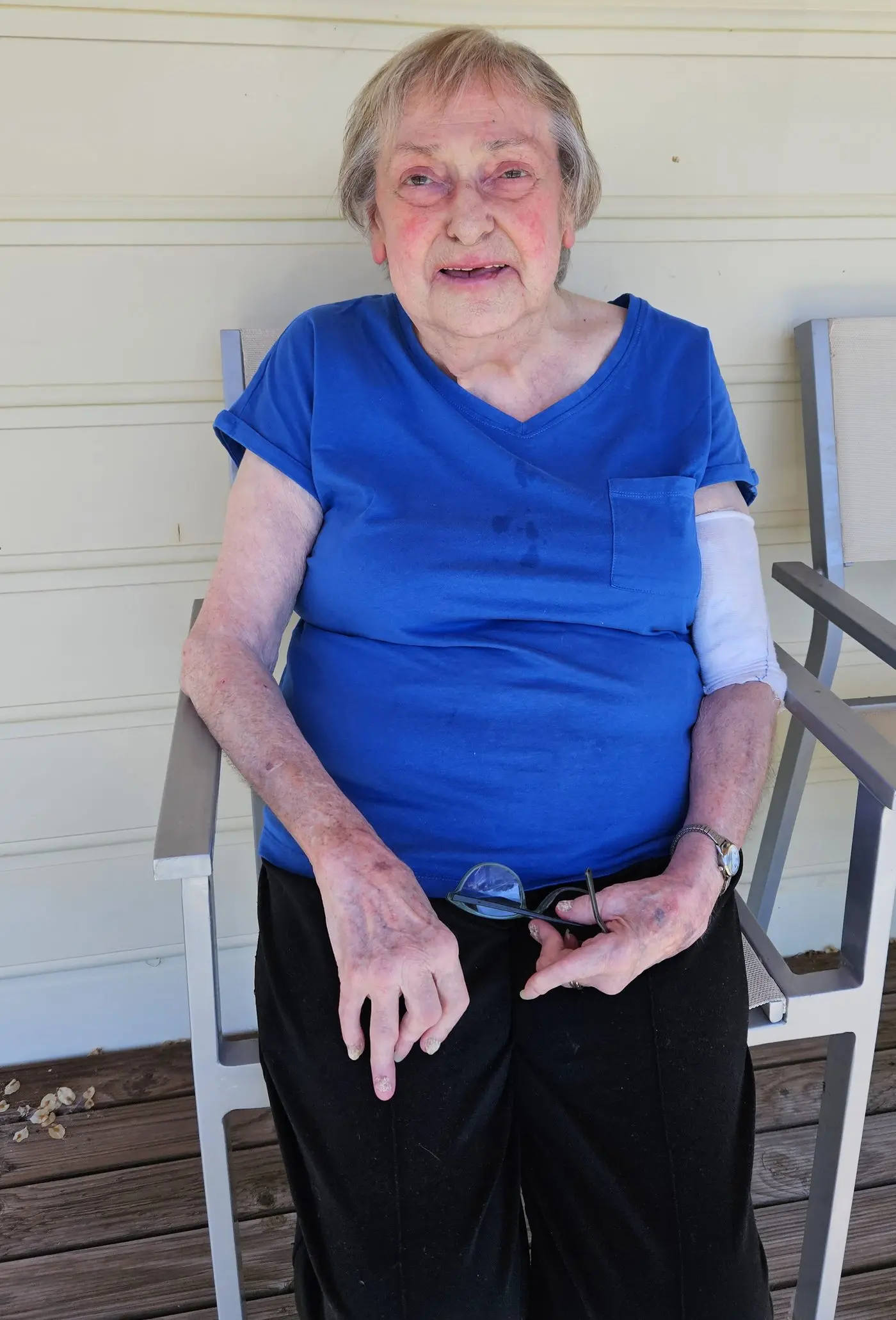 PERFECT GIFT: Margaret Seeber is looking forward to her first wound-free Christmas in 20 years.