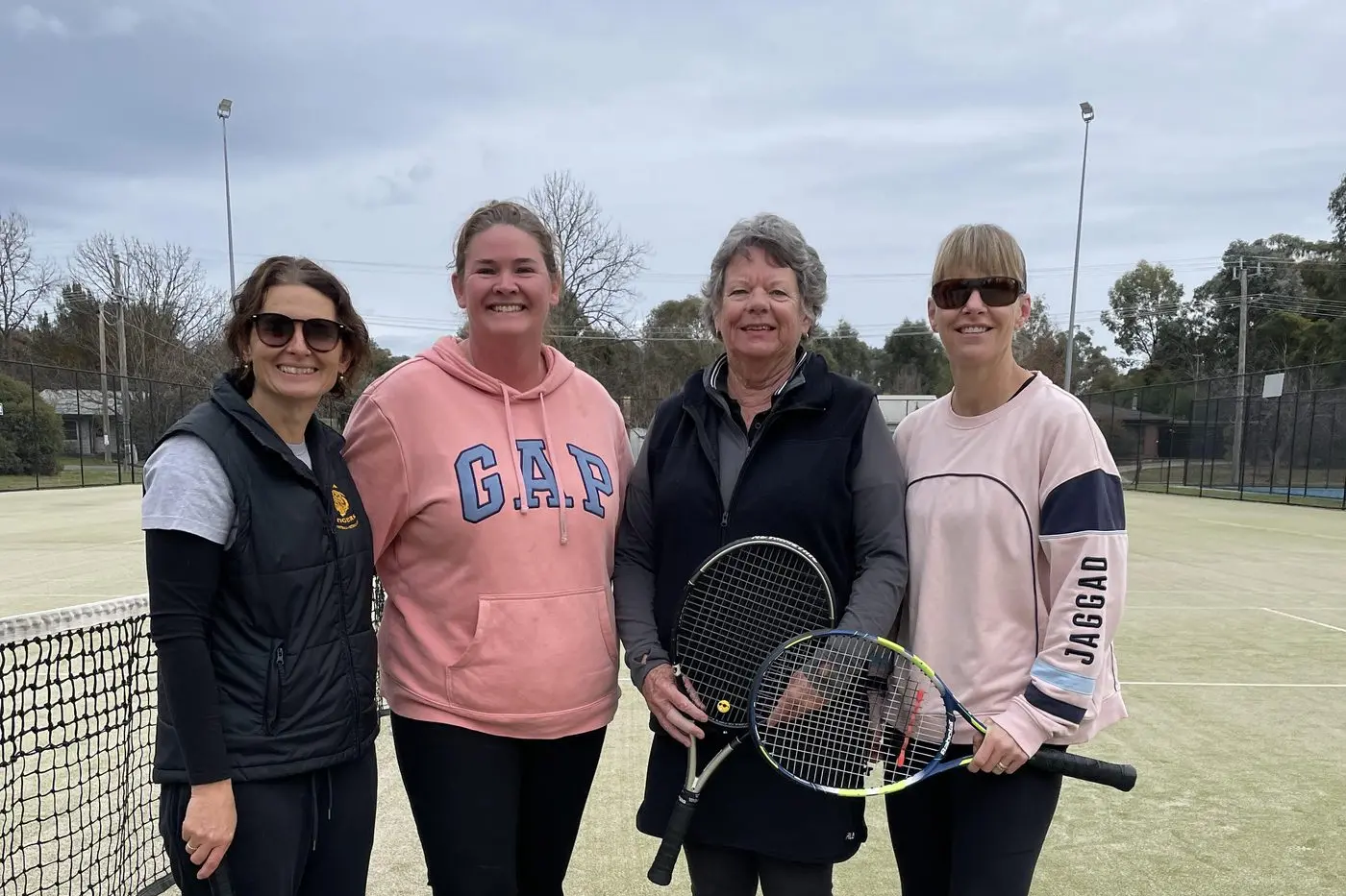 TERIP: Cindy Hayes, Phoebe Macdermid, Agnes Kay and Bec Lyttle. PHOTO: Rhonda Carpenter
