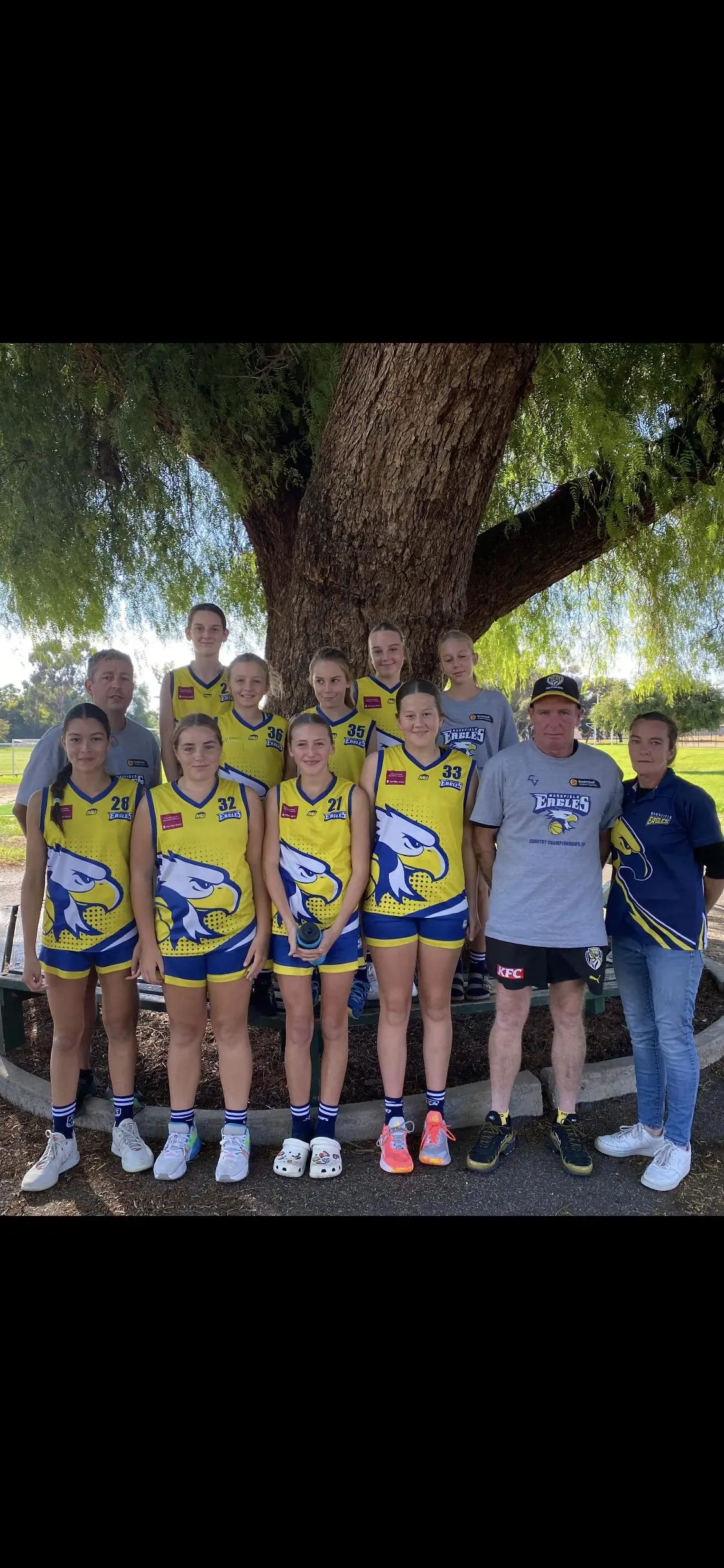 STELLAR PERFORMANCE: The u14s basketball team gave it their all last weekend at the state championships unfortunately falling short of a win by six points to Wangaratta. \\nPHOTO: Supplied