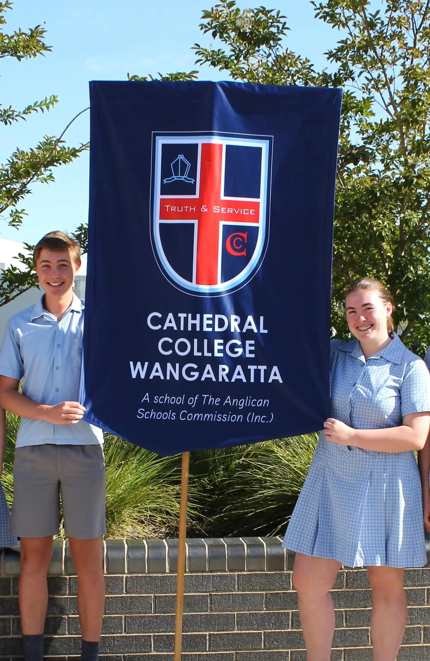 COLLEGE CAPTAINS: Cathedral College offers an authentic student voice and leadership opportunities.