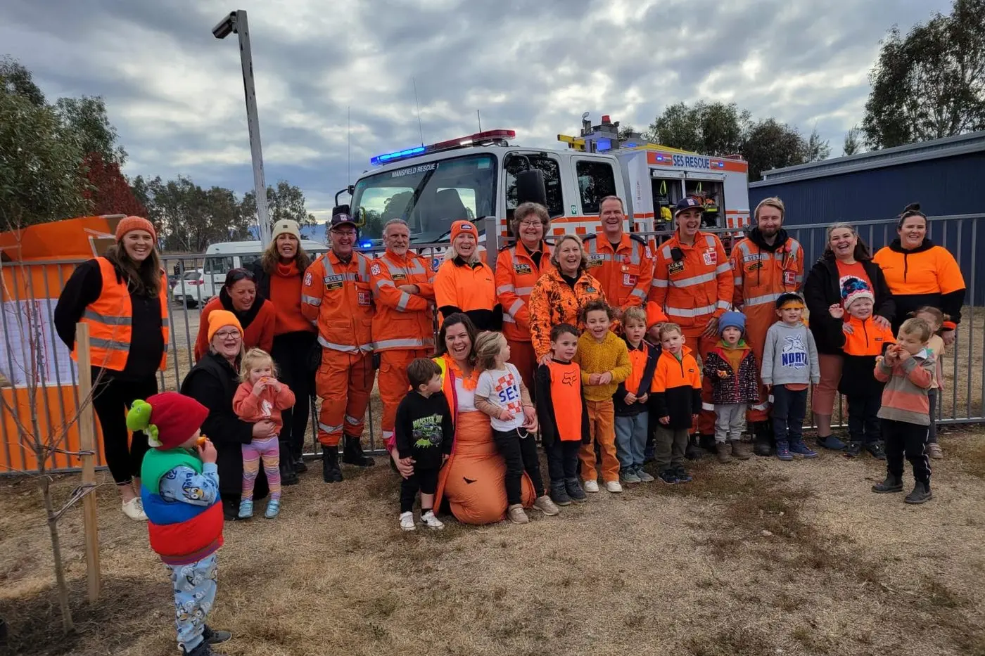 SES WOW DAY 2025: SES volunteers joined The Farmhouse community for morning tea on Wednesday May 21.