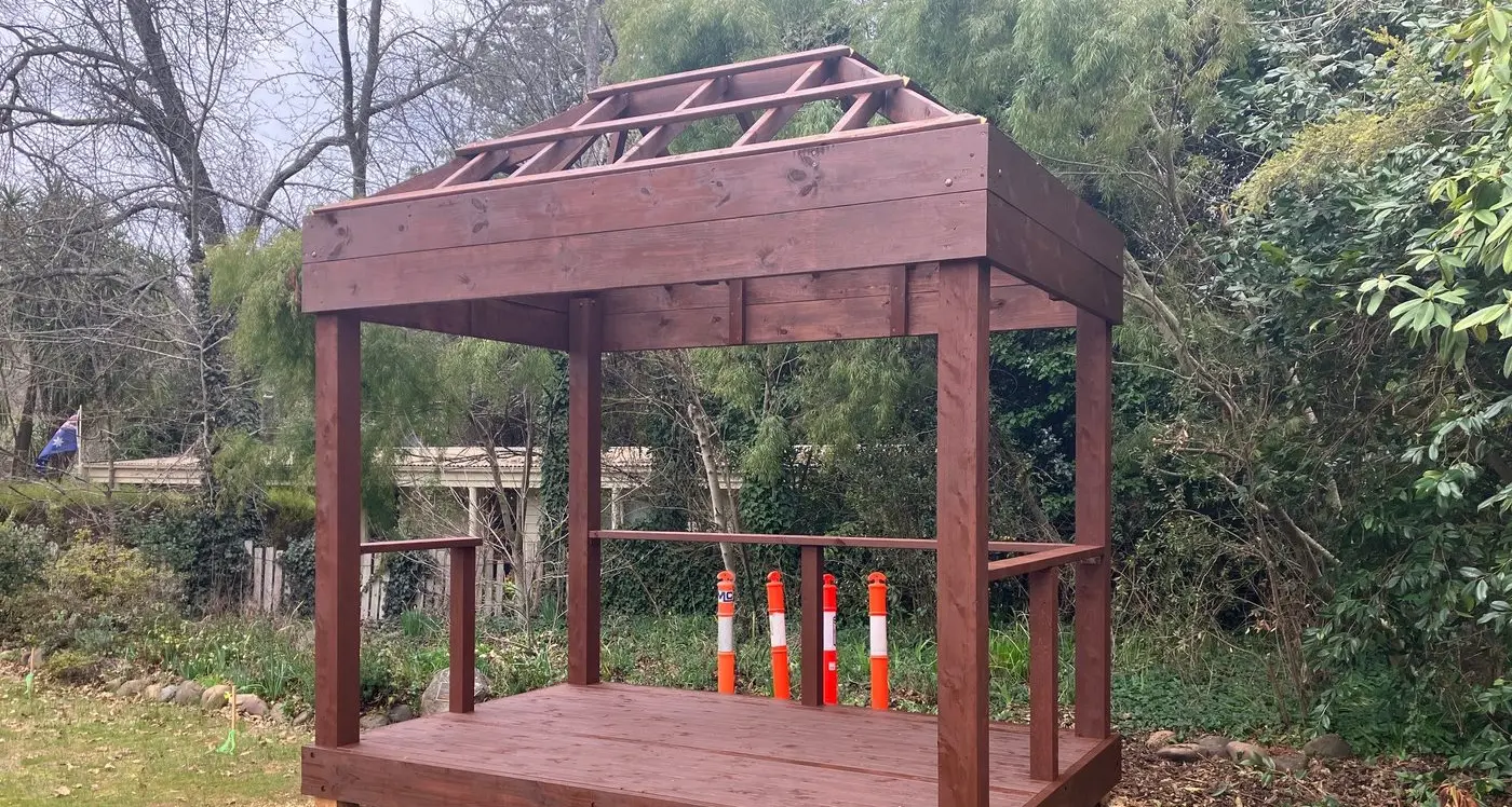 Path plans, stage build and school news