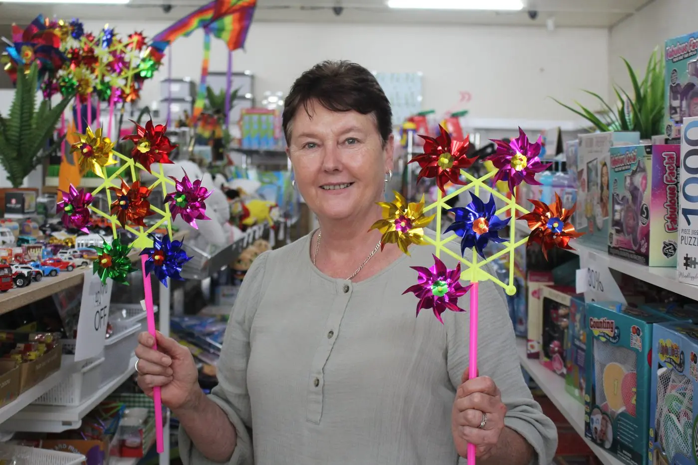 SAYING GOODBYE: 27 Varieties Owner Jackie Fraser is closing the store after 17 years. PHOTO: Hannah Kennelly