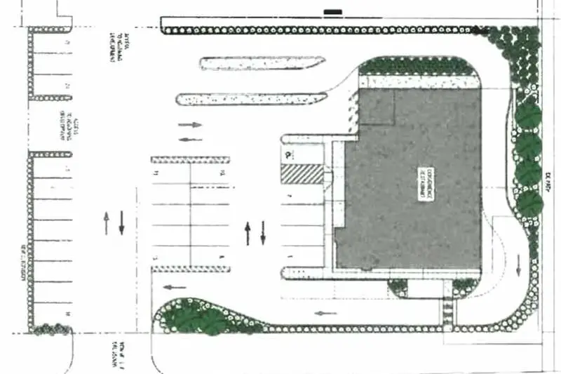  WANT FRIES WITH THAT?: The plans for a drive-through restaurant in Mansfield.