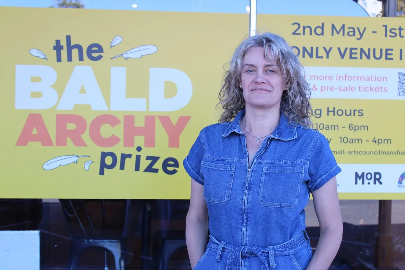 TRAVELLING SHOW: Merrijig\\'s own Cindy Mortyn is one of 38 artists with her work exhibited in the Bald Archy Prize.