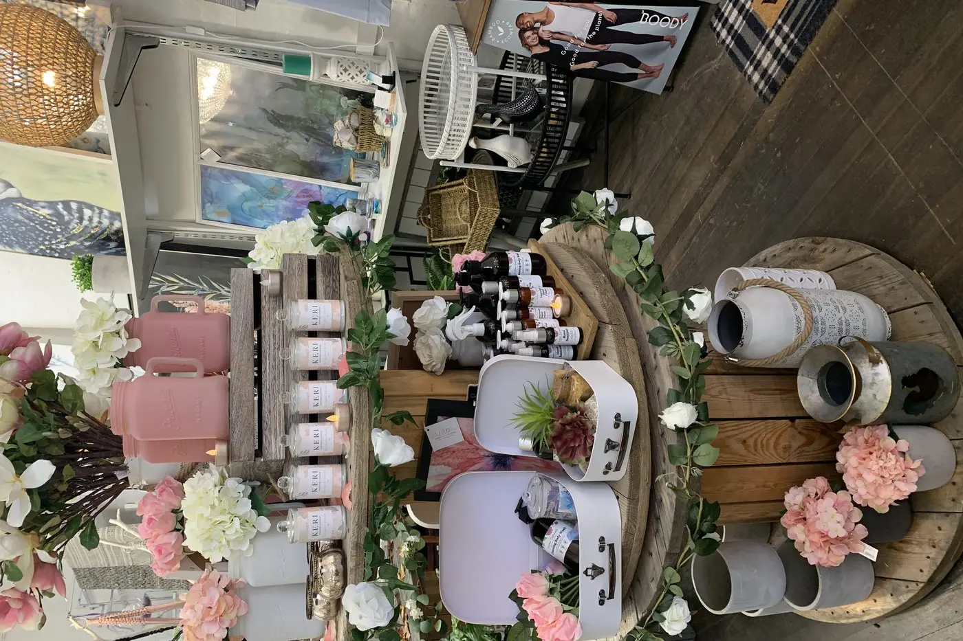 SPECIAL GIFTS: Mini suit cases full of delightful gifts for mum are on display at Southern Charm, 65 High Street, Mansfield.