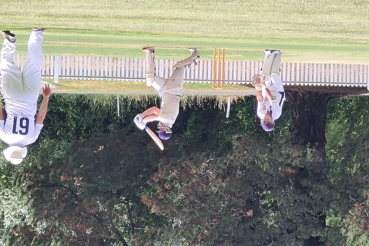 STRONG EFFORT: Patrick Smith for the Delatite Cricket Club B-Grade, reached an even 50 in the match.