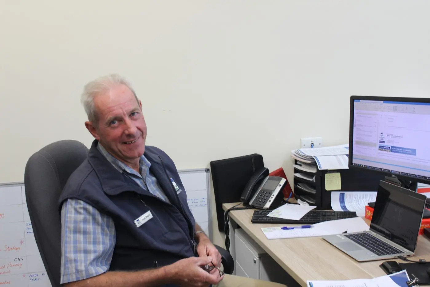 40 YEARS OF SERVICE: Kevin Murphy has retired from his role at Mansfield Shire Council.