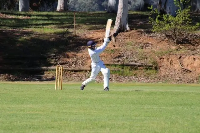 BACK WITH A BANG: Explosive innings from Luke Berriman and Jarrod Mahoney saw Merton kick its season off with a win.