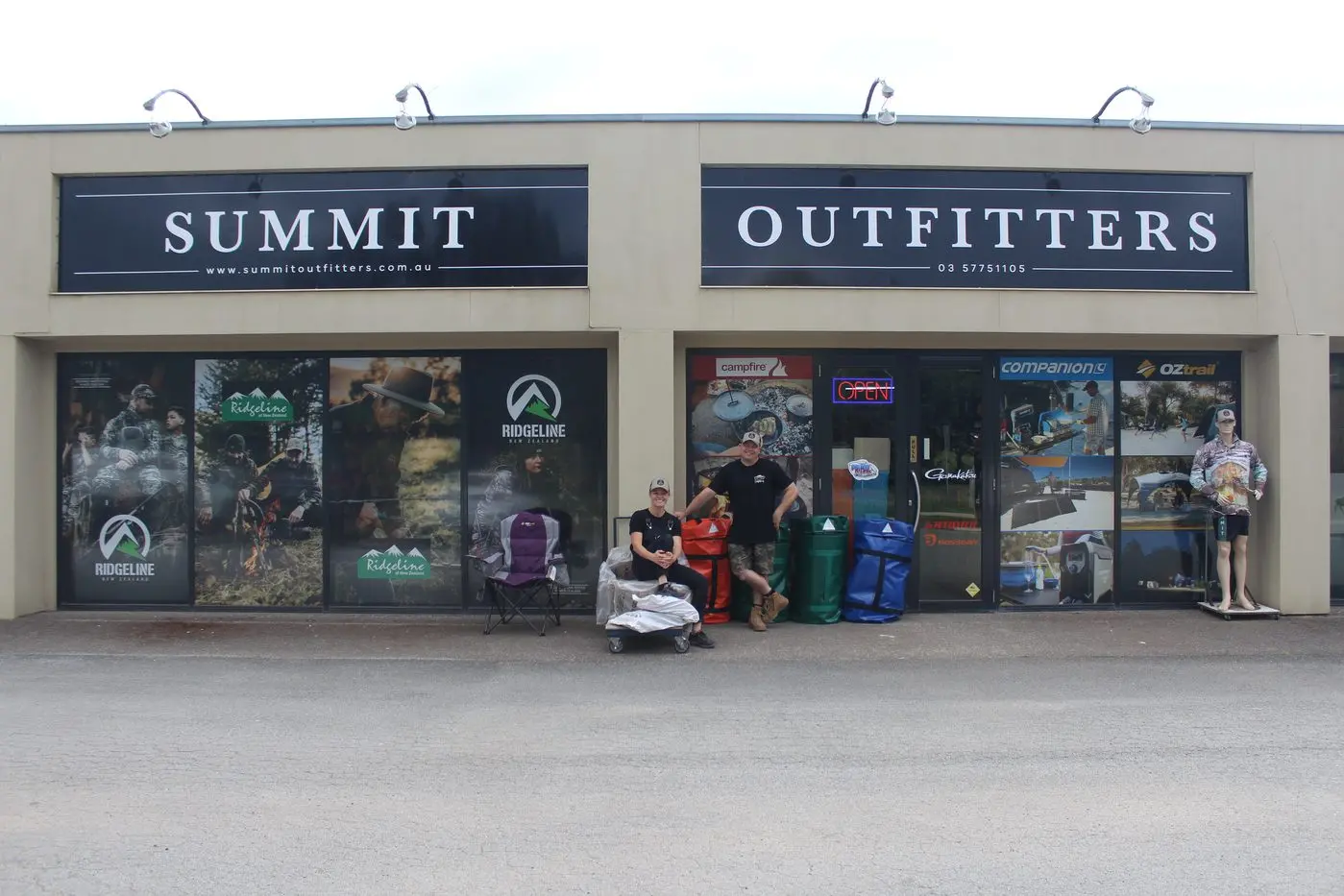 BY LOCALS, FOR LOCALS: Lisa and Rob Deeble (pictured) have created a world-class business manufacturing canvas. PHOTO: Samuel O\\'Brien