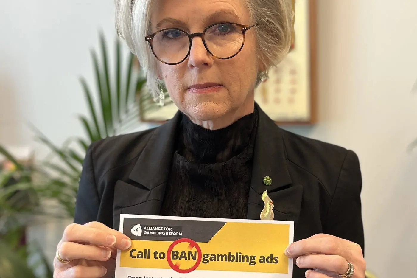 LENDING SUPPORT: Helen Haines (MHR, Indi) is among the signatories to an open letter issued by the Alliance for Gambling Reform, which calls for a ban on gambling ads.