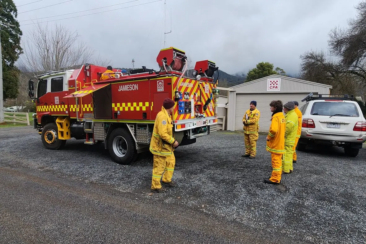 ON THE JOB: Jamieson CFA volunteers undergo training on their new tanker, preparing for the 2025\\u201326 fire season.