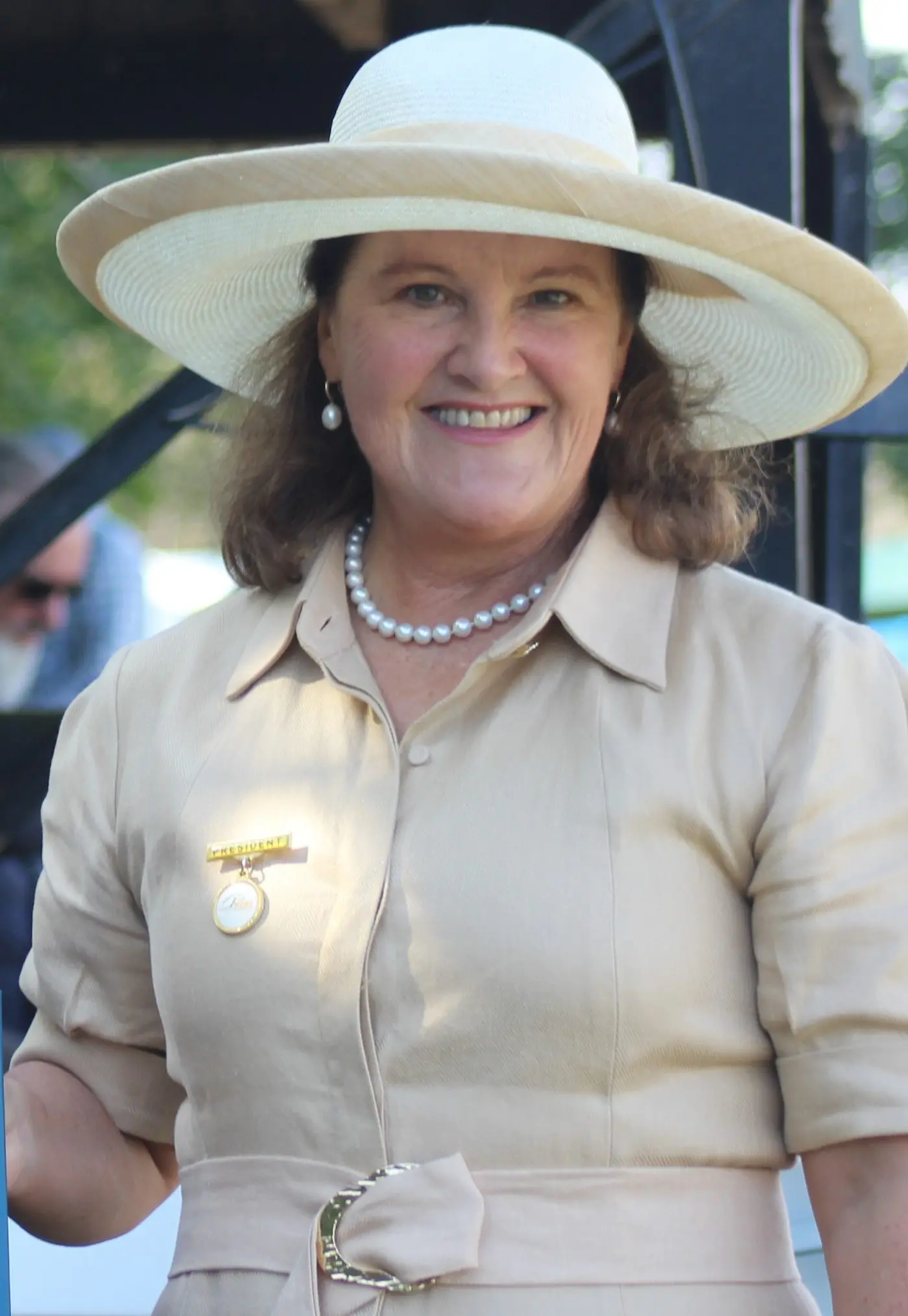 STAYING ON: Mansfield District Racing Club president was re-elected president for the coming 12 months.