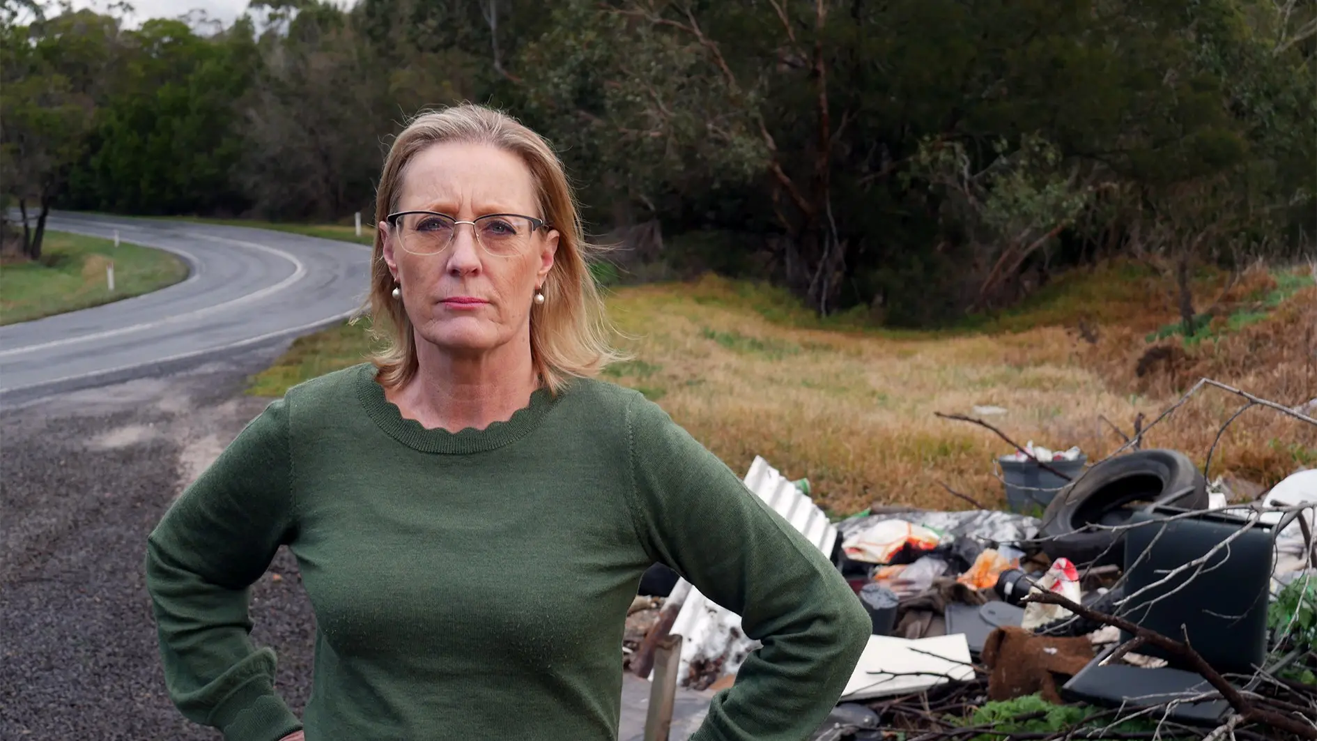 McLeish targets road neglect and illegal dumping