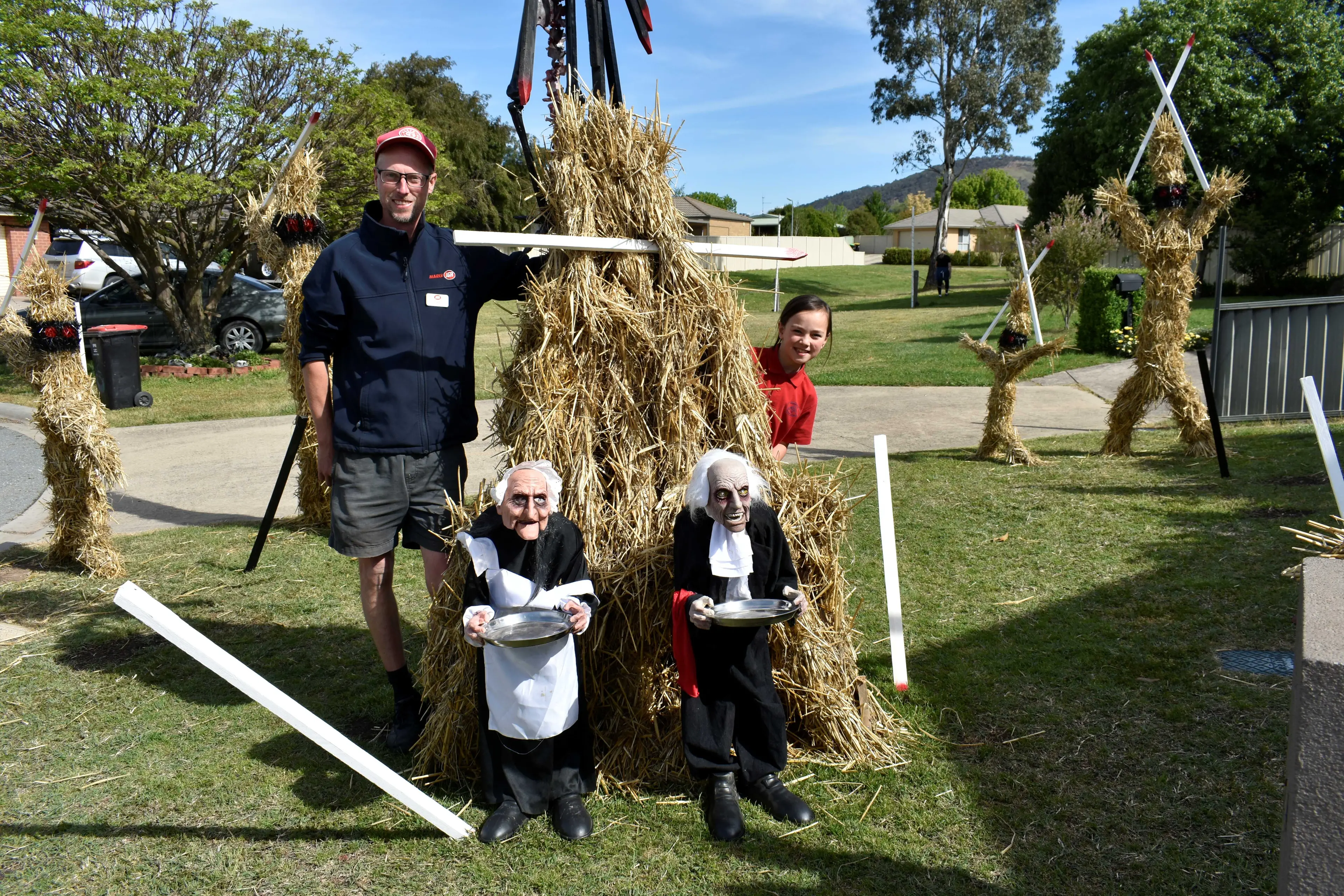 <p>TOGETHER: Father and daughter, Brendan and Snow Chisholm </p>\\n
