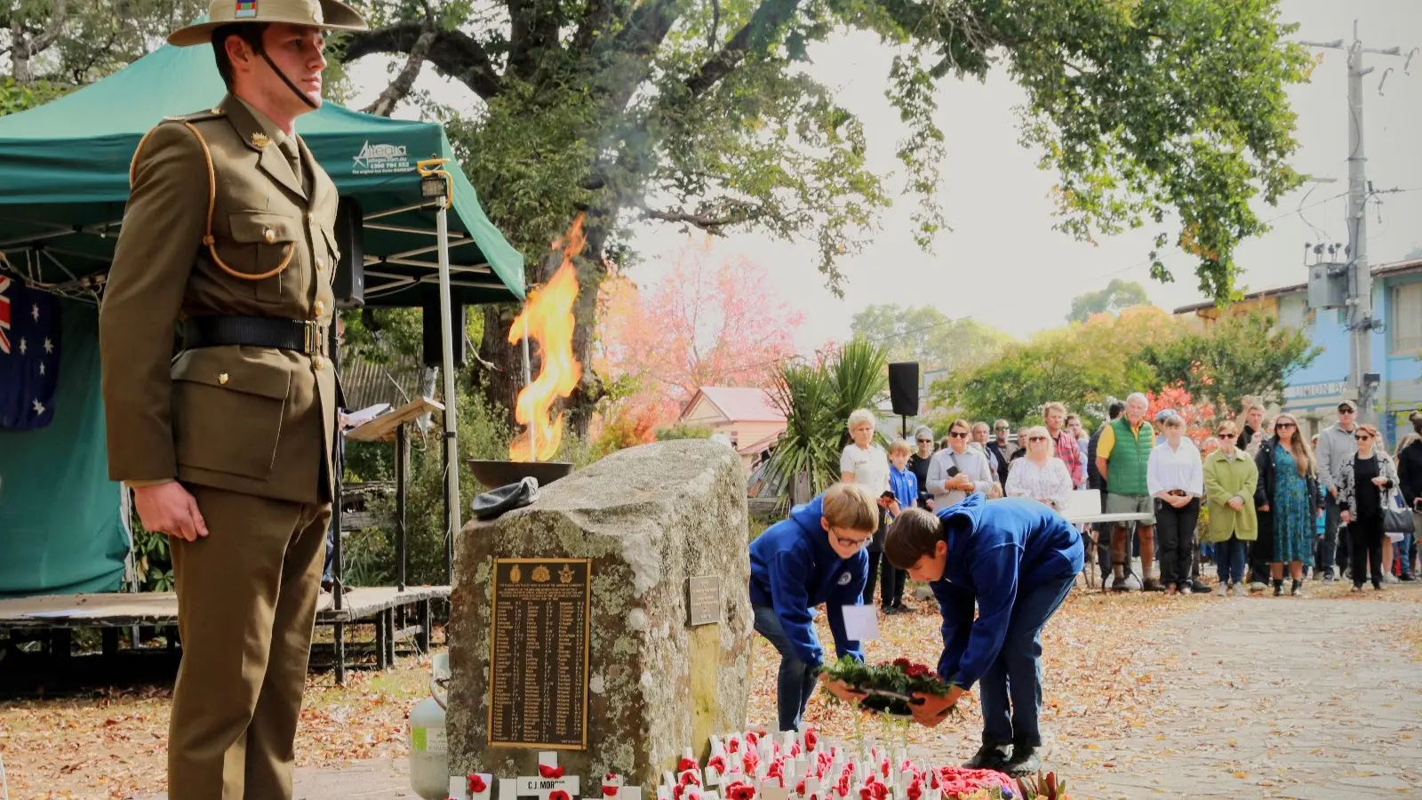 An officer cadet and a gentleman