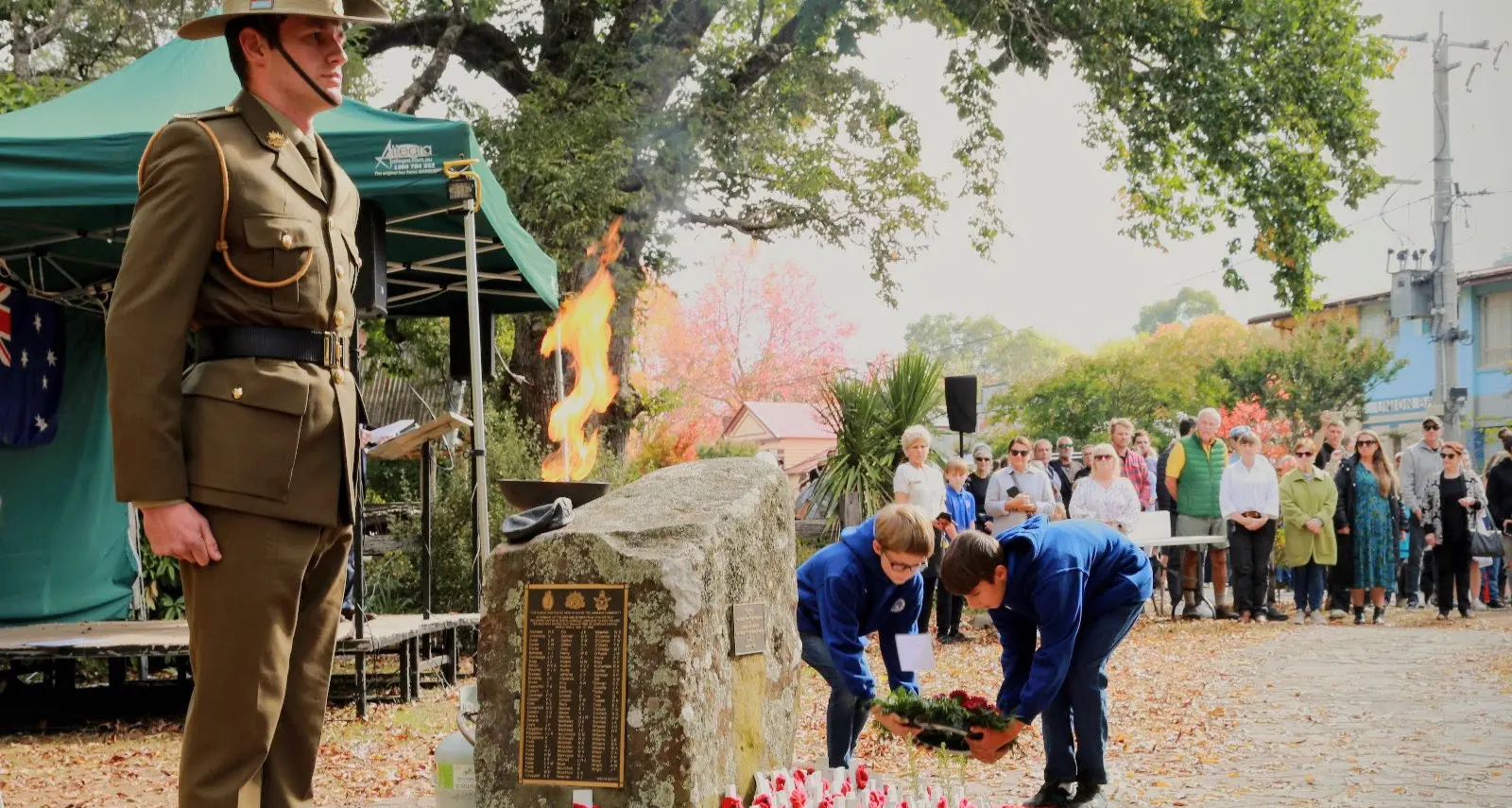 An officer cadet and a gentleman