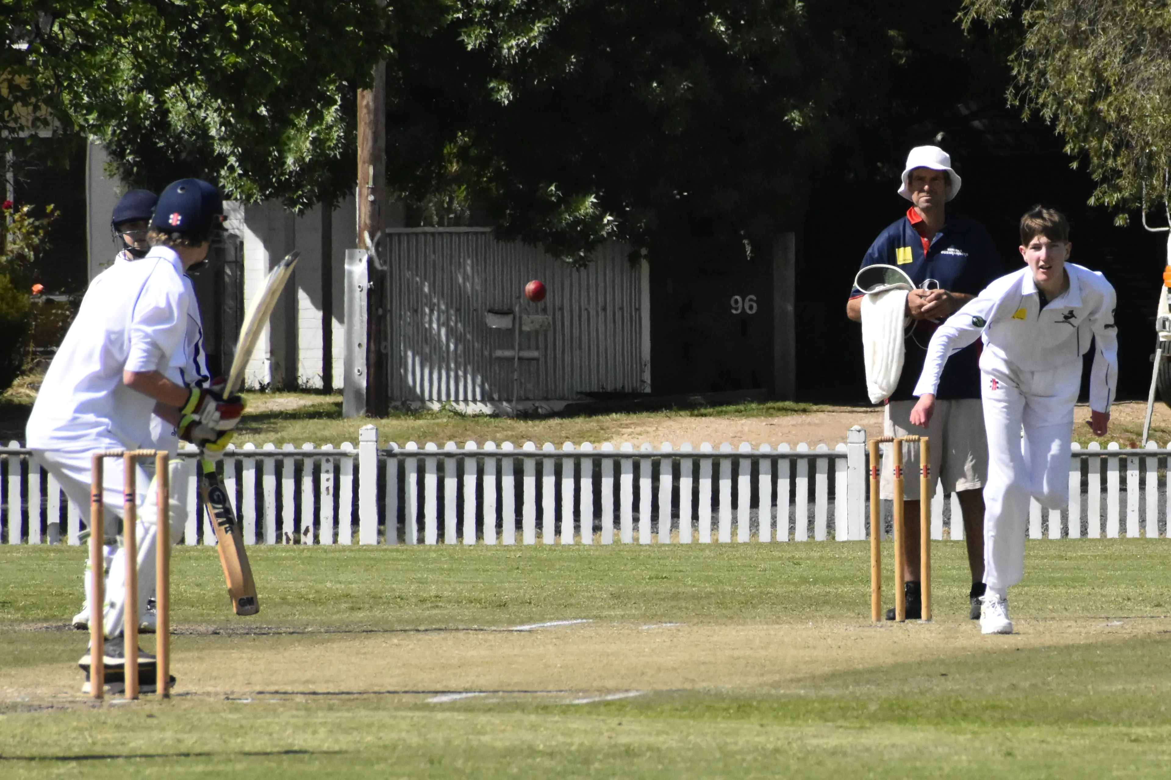 <p>ON CREASE: U16s batsman Tayte Goodes looked composed</p>\\n
