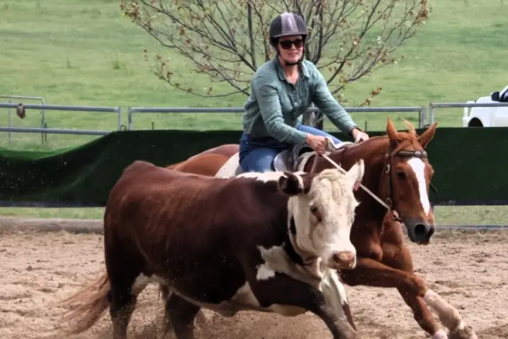 <p>ON COURSE: Sayde Madden on Jacksons Boston Legal placed equal fourth</p>\\n