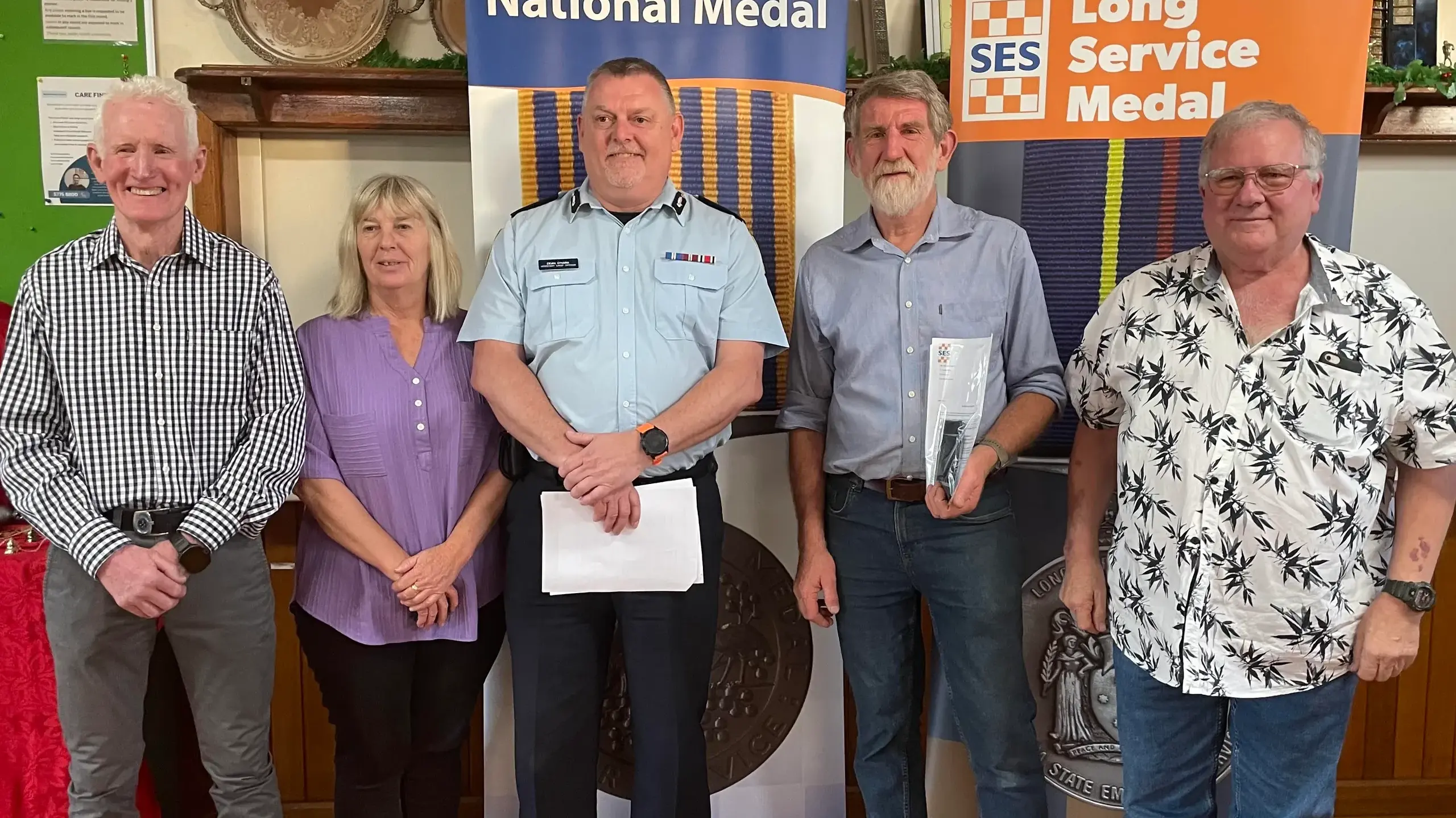 SES honours volunteers for dedication