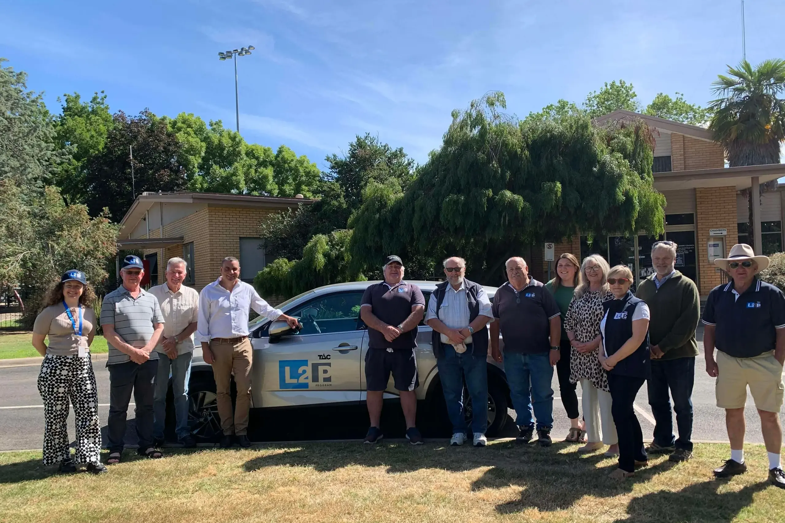 <p>15 YEARS STRONG: Volunteers and sponsors of the Mansfield L2P program </p>\\n