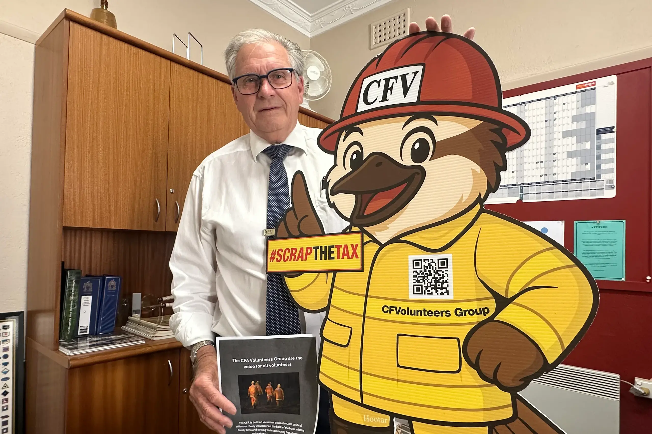 <p>CALLS FOR CHANGE: District 23 Volunteer Fire Brigade president and South Wangaratta brigade Lieutenant Garry Nash has called on the community to support a Parliamentary petition demanding an independent inquiry into funding towards the CFA and emergency services. PHOTO: Bailey Zimmermann </p>\\n