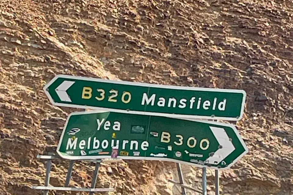 <p>ACCIDENT SCENE: Damage to signage following a fatal accident </p>\\n