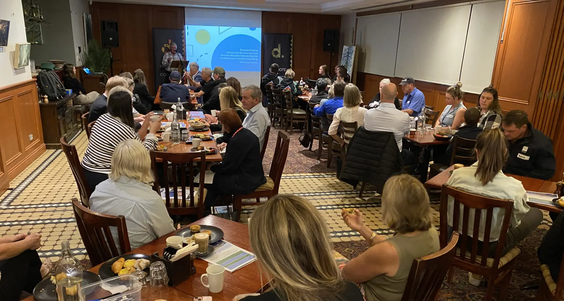 Business recovery focus at breakfast event