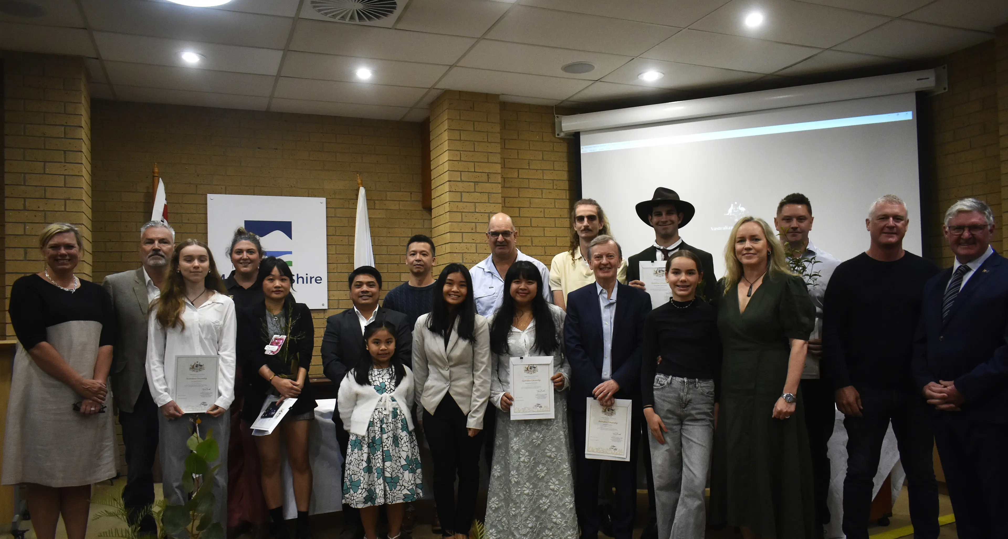 Mansfield welcomes its biggest citizenship class