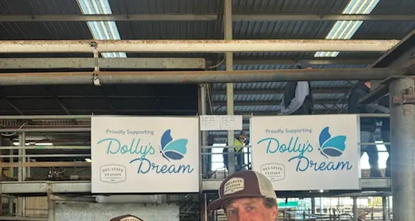 Delatite Station supports Do It for Dolly Day at cattle sales
