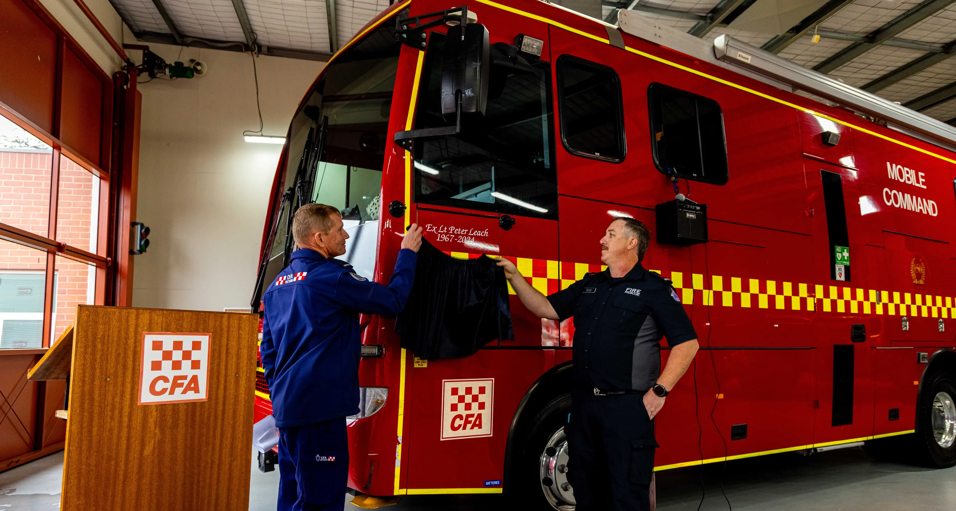 Wangaratta brigade marks major milestone with a fitting tribute