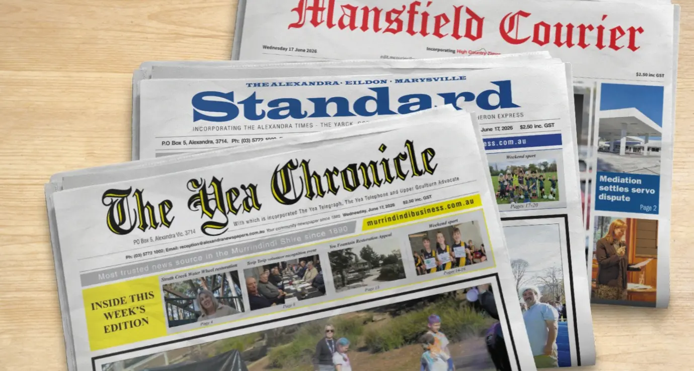 North East Media acquires Alexandra Standard and Yea Chronicle