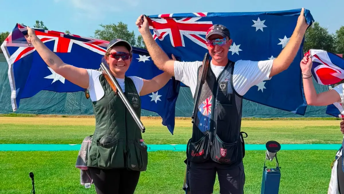 Catherine Skinner Gold in World Cup