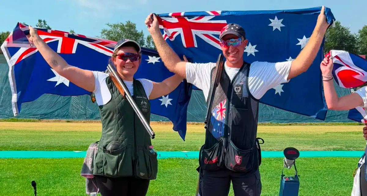 Catherine Skinner Gold in World Cup